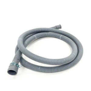 Mangueira de Drenagem (Saída de Água) Original Midea, para Lavadora Lava e Seca modelo LSA101. Mangueira flexível de borracha ou plástico com código 12138100010151, responsável por escoar a água suja da máquina.