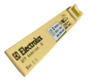 Placa de Iluminação (Luminária) com 3 LEDs Original Electrolux, para Refrigerador Frost Free DFN44. Placa de circuito de LED que fornece luz interna para o compartimento refrigerador da geladeira. Peça de reposição genuína.