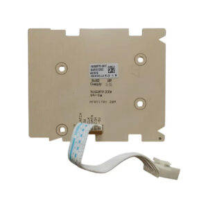 Placa Interface Original Electrolux para Lavadora de Roupas LTE08, código de referência 64500155 ou compatível. Placa de circuito eletrônico do painel frontal da máquina, responsável por receber comandos do usuário (botões e LED) e controlar as funções de lavagem. Peça de reposição genuína.