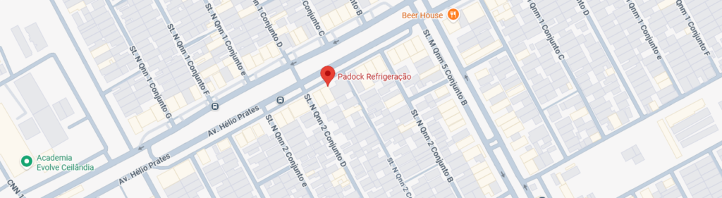 localização da loja padock refrigeração
